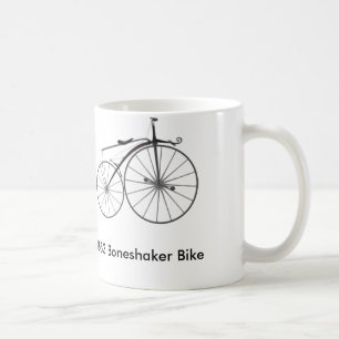 Boneshaker-Fahrrad-Kaffee-Tasse 1863 Kaffeetasse