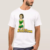 BoneTown Trainings-Mädchen T-Shirt (Vorderseite)