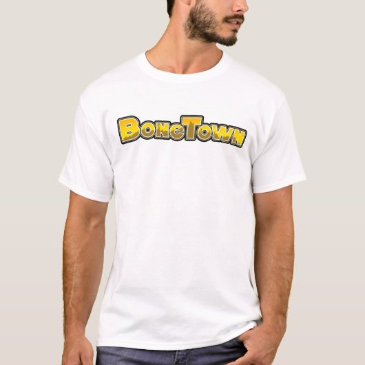 BoneTown Weiß-T - Shirt (Vorderseite)