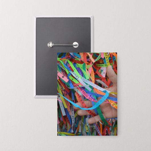 Bonfim Button (Vorderseite/Rückseite)