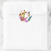 Bonfim de Bahia Runder Aufkleber (Tasche)