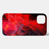 Bonfire - Abstrakte Kunst, aufregende Rottöne.. Case-Mate iPhone Hülle (Rückseite (Horizontal))