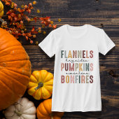 Bonfire Babe & Pumpkin Patch trägt Slim Fit T-Shirt
