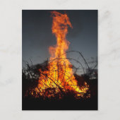 Bonfire bei Postkarten (Vorderseite)