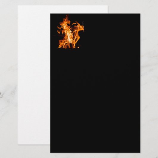 Bonfire Briefpapier (Vorne/Hinten)