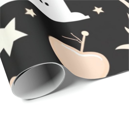 Bonfire Celebration Design Geschenkpapier (Rolleneckpunkt)