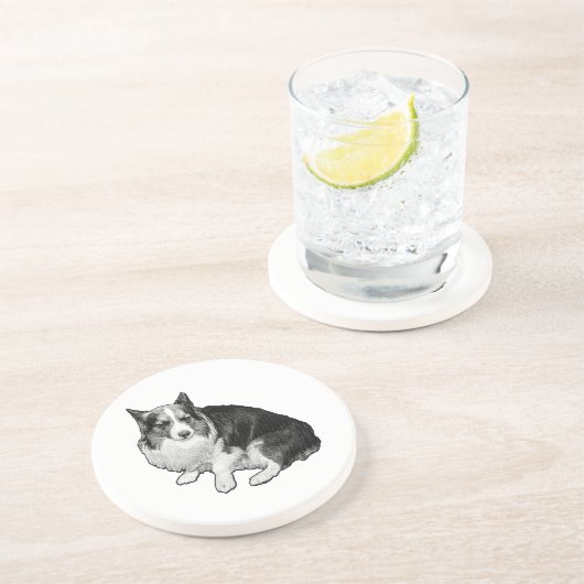 Bonfire Dot Rim Getränkeuntersetzer (Seite)