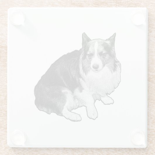 Bonfire Dot Rim Glasuntersetzer (Rückseite)