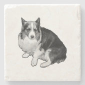 Bonfire Dot Rim Steinuntersetzer (Vorderseite)