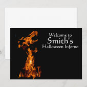 Bonfire Einladung (Vorne/Hinten)