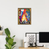 Bonfire & Faith Poster (Heimbüro)