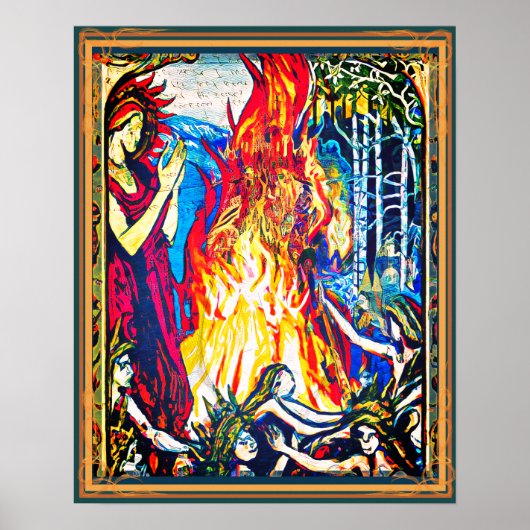 Bonfire & Faith Poster (Vorne)