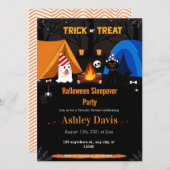 Bonfire Halloween-Party Einladungen (Vorne/Hinten)