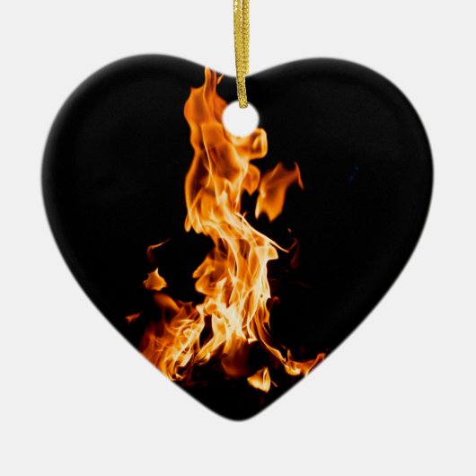 Bonfire Keramik Ornament (Vorne)