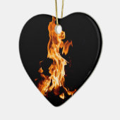 Bonfire Keramik Ornament (Links)