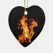 Bonfire Keramikornament (Links)
