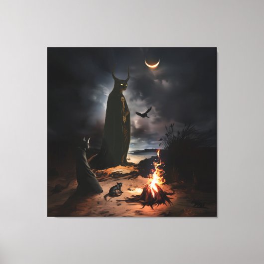Bonfire Leinwanddruck (Vorderseite)