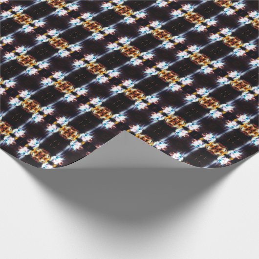 Bonfire | Mirror Tiled | Geschenkpapier (Ecke)