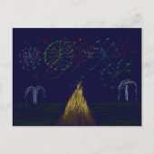 Bonfire Night Postkarte (Vorderseite)
