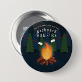 Bonfire Party Button (Vorne & Hinten)
