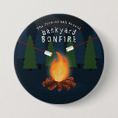 Bonfire Party Button (Vorderseite)