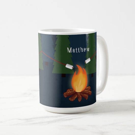 Bonfire Party Kaffeetasse (VorderseiteRechts)