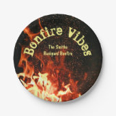 Bonfire Party | Pappteller (Vorderseite)