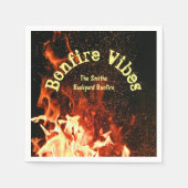 Bonfire Party | Serviette (Vorderseite)