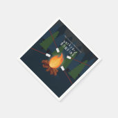 Bonfire Party Serviette (Ecke)