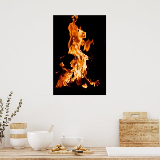 Bonfire Poster (Küche)