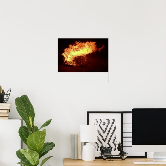 Bonfire Poster (Heimbüro)
