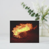 Bonfire Postkarte (Stehend Vorderseite)
