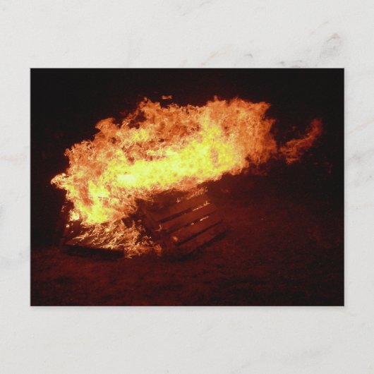 Bonfire Postkarte (Vorderseite)