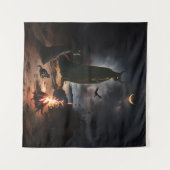 Bonfire Wandteppich (Vorderseite (Horizontal))