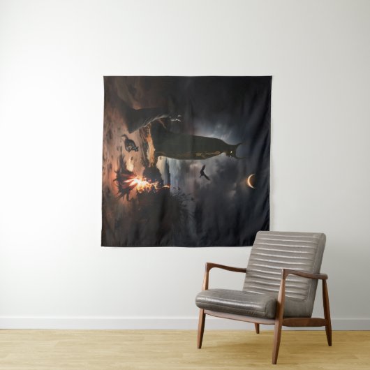 Bonfire Wandteppich (Beispiel (Horizontal))