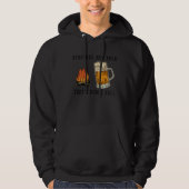 Bonfires And Beer That s How I Roll Hoodie (Vorderseite)