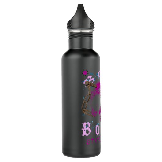 Bong Bones Staat von Mind Power Art Design Edelstahlflasche (Links)