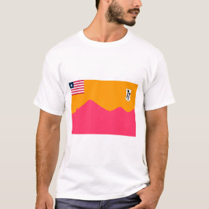 Bong Landkreis-Flagge T-Shirt