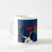 Bongino schnitt die Mist-Kaffee-Tasse Kaffeetasse (Vorderseite Links)