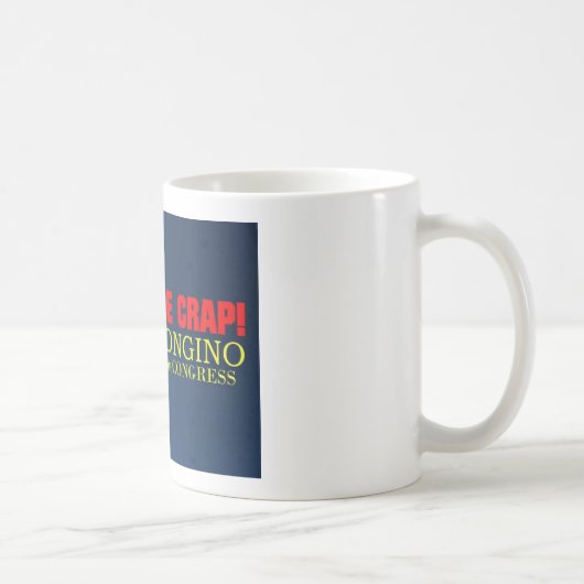 Bongino schnitt die Mist-Kaffee-Tasse Kaffeetasse (Rechts)
