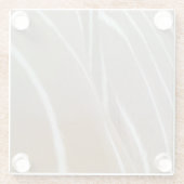 Bongo Antelope Skin Pattern Glass Untersetzer (Rückseite)