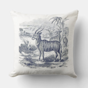 Bongo Antelope Throw Pillow Kissen