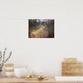 Bongo Antelopes Malerei Poster (Küche)