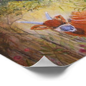 Bongo Antelopes Malerei Poster (Ecke)