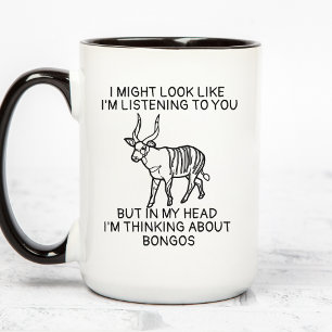 Bongo-Antilopen-Tasse, Bongo-Fan-Geschenke Tasse