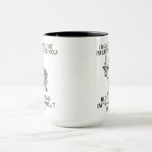 Bongo-Antilopen-Tasse, Bongo-Fan-Geschenke Tasse (Zentrum)