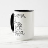 Bongo-Antilopen-Tasse, Bongo-Fan-Geschenke Tasse (Vorderseite Links)