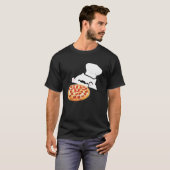 Bongo Cat Pizza Koch dank Memes T-Shirt (Vorne ganz)