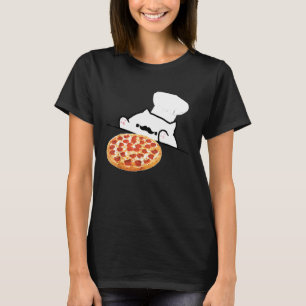 Bongo Cat Pizza Koch dank Memes T-Shirt