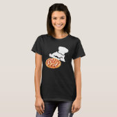Bongo Cat Pizza Koch dank Memes T-Shirt (Vorne ganz)
